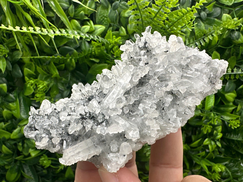 Transparent Quartz Cluster, Borieva Mine Crystal Specimen