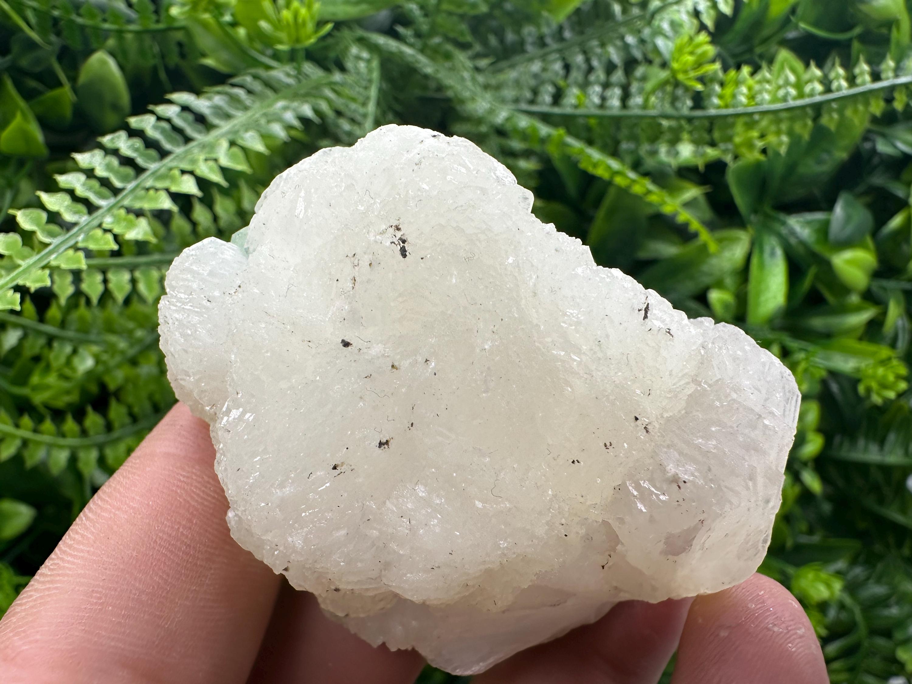 Green Apophyllite with Stilbite, India Crystal Specimen