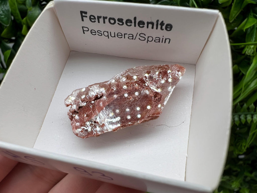 Rare Ferroselenite Crystal Mineral Specimen, Spain (3.4/1.8 cm)