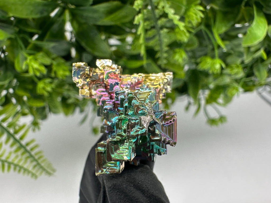 Rainbow Bismuth Crystal: Rare Gemstone Specimen,wholesale Bismuth