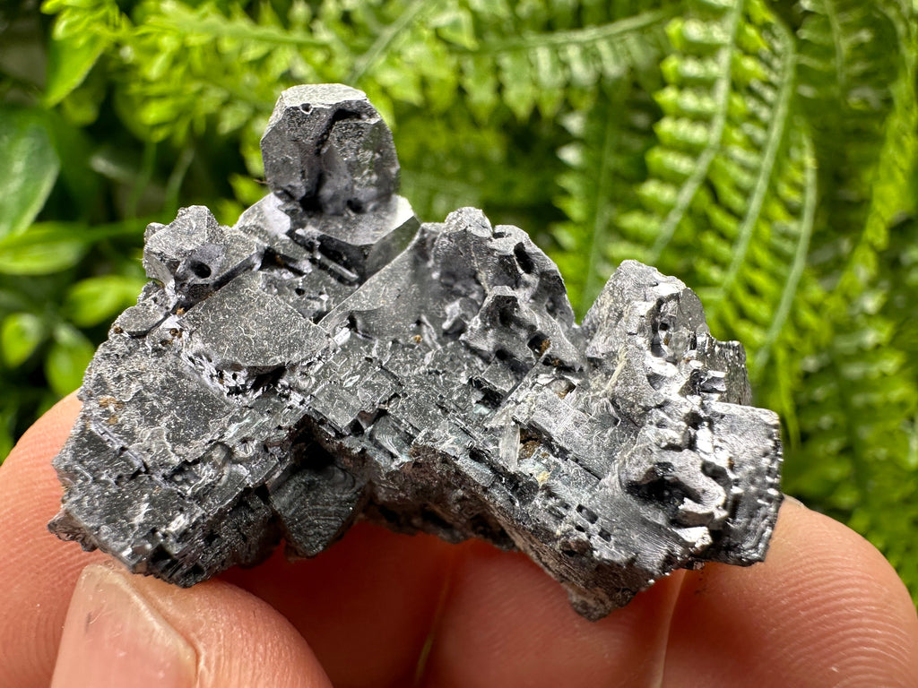 Skeleton Galena Cluster, Rare Morphology Crystal, 9th September Mine Bulgaria
