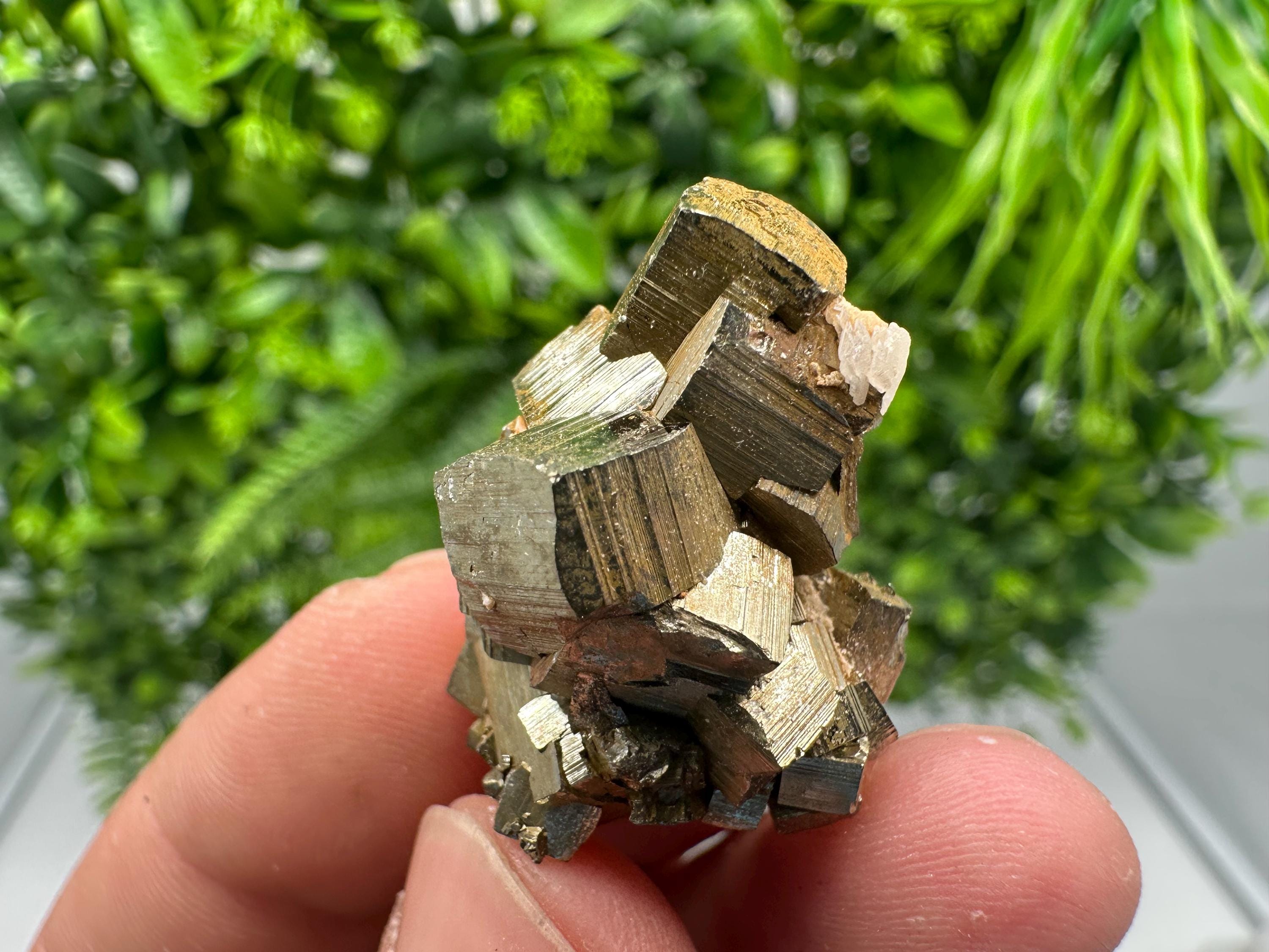Wonderful Rainbow Pyrite whit Calcite,natural minerals souvenir Crystal,collection stone,rare minerals,home decor,Borieva Bulgaria