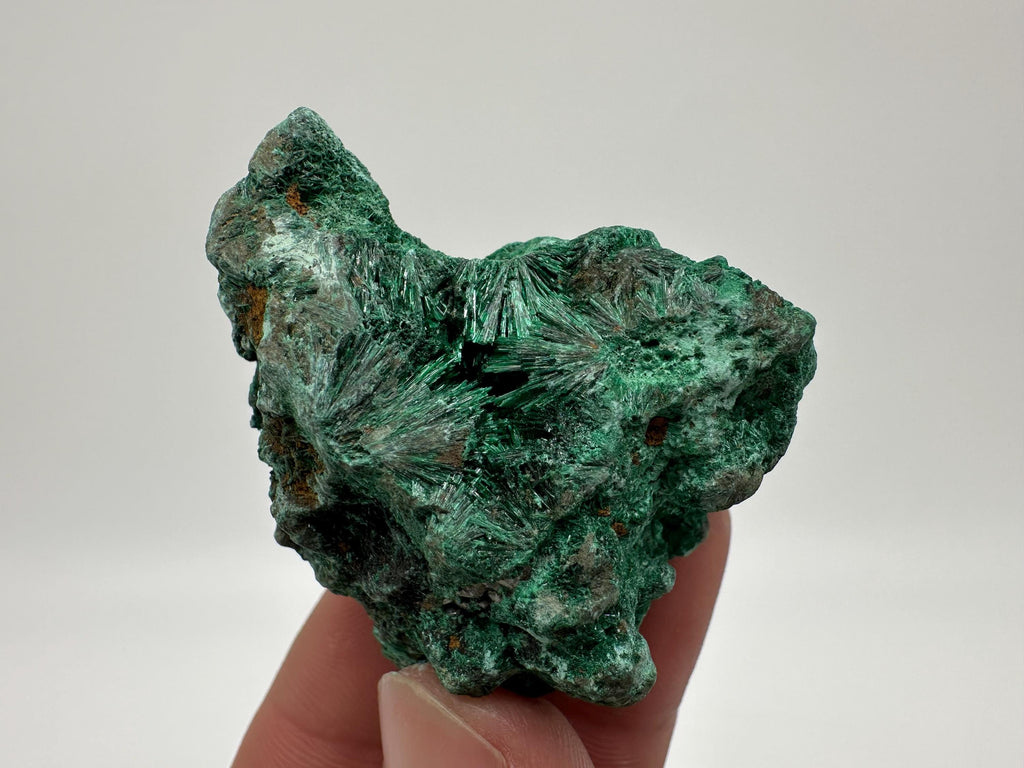Polished Green Malachite Crystal, Congo Mineral Specimen