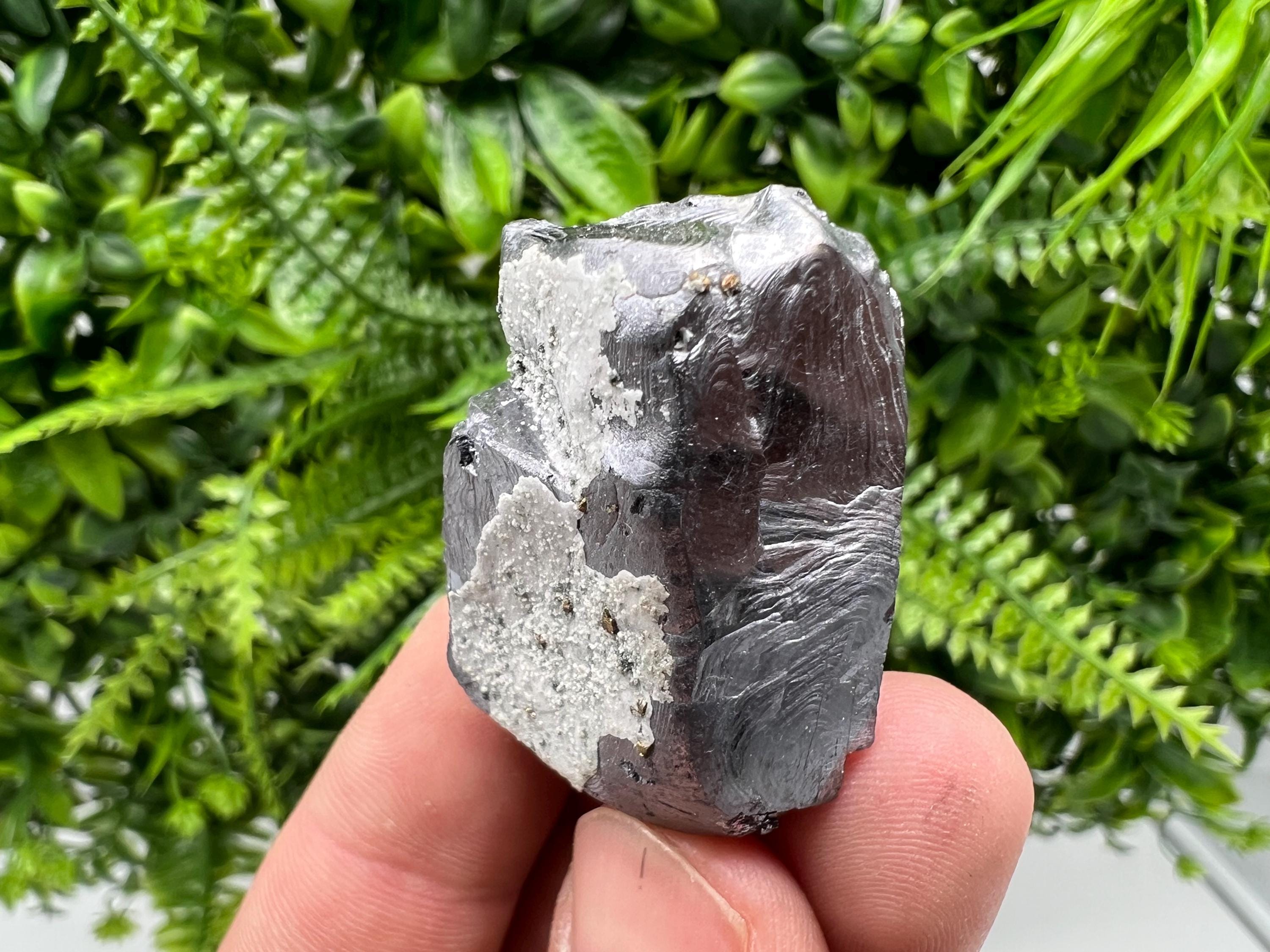 Skeletal Galena on Quartz, Borieva Mine Mineral Specimen