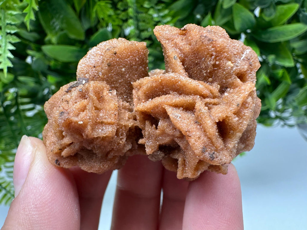 Natural Desert Rose Crystal - Root Chakra Healing Selenite Brown Stone - Vitality & Creativity Boost - Spiritual Gift for Home Decor,mineral