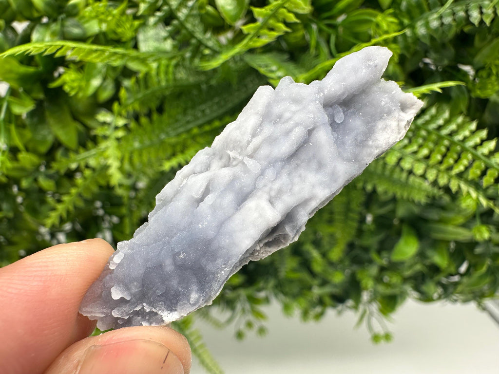 Light Blue Chalcedony Specimen: Natural Bulgaria Mineral Decor