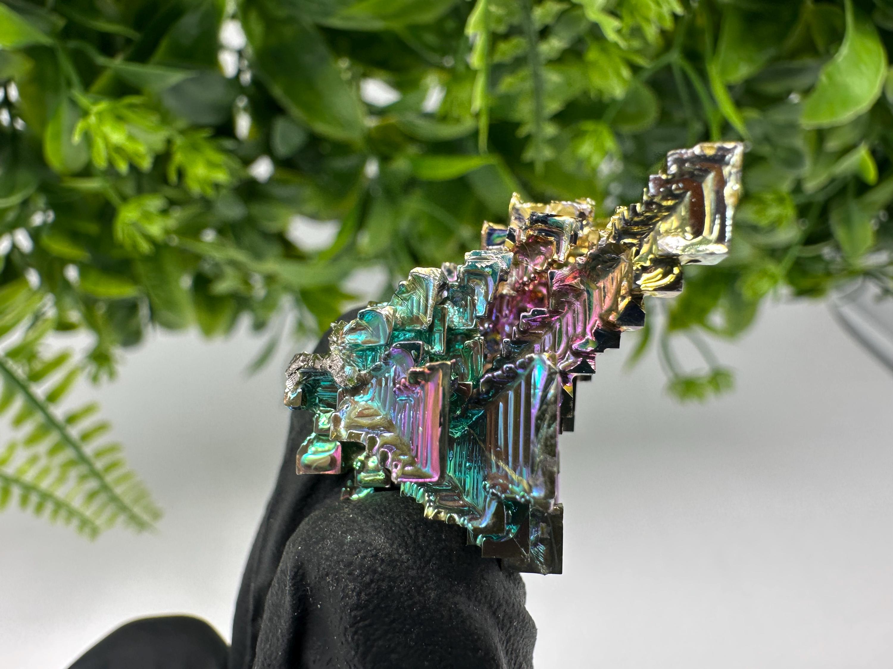 Rainbow Bismuth Crystal: Rare Gemstone Specimen,wholesale Bismuth