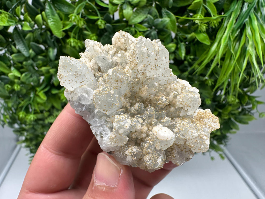 Quartz whit Brown Rhodochrosite from Djurcovo mine,Bulgaria,Quartz,Rhodochrosite cluster,natural mineral,collection crystal,mineral specimen