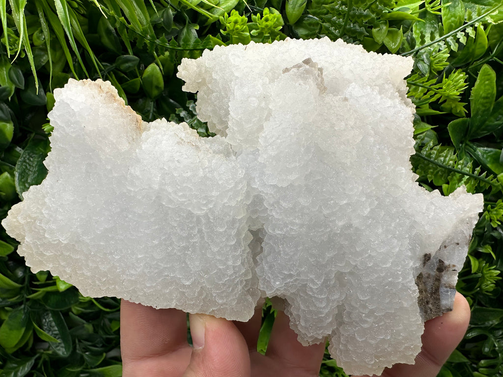 Chalcedony Quartz Cluster with Chlorite - Bulgaria Mineral Specimen