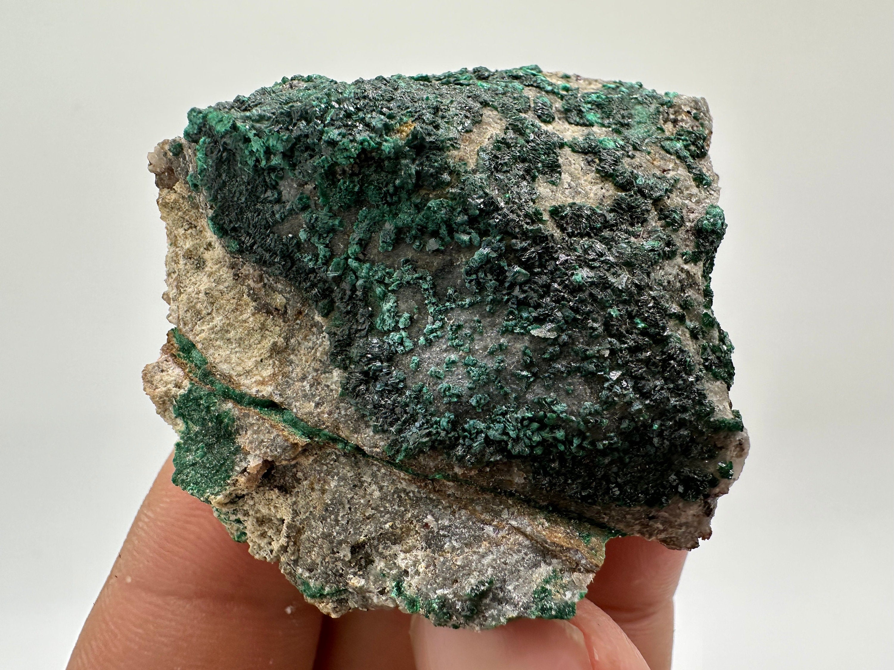 Congo Malachite Crystal, Green Mineral Specimen (5/3/5cm)