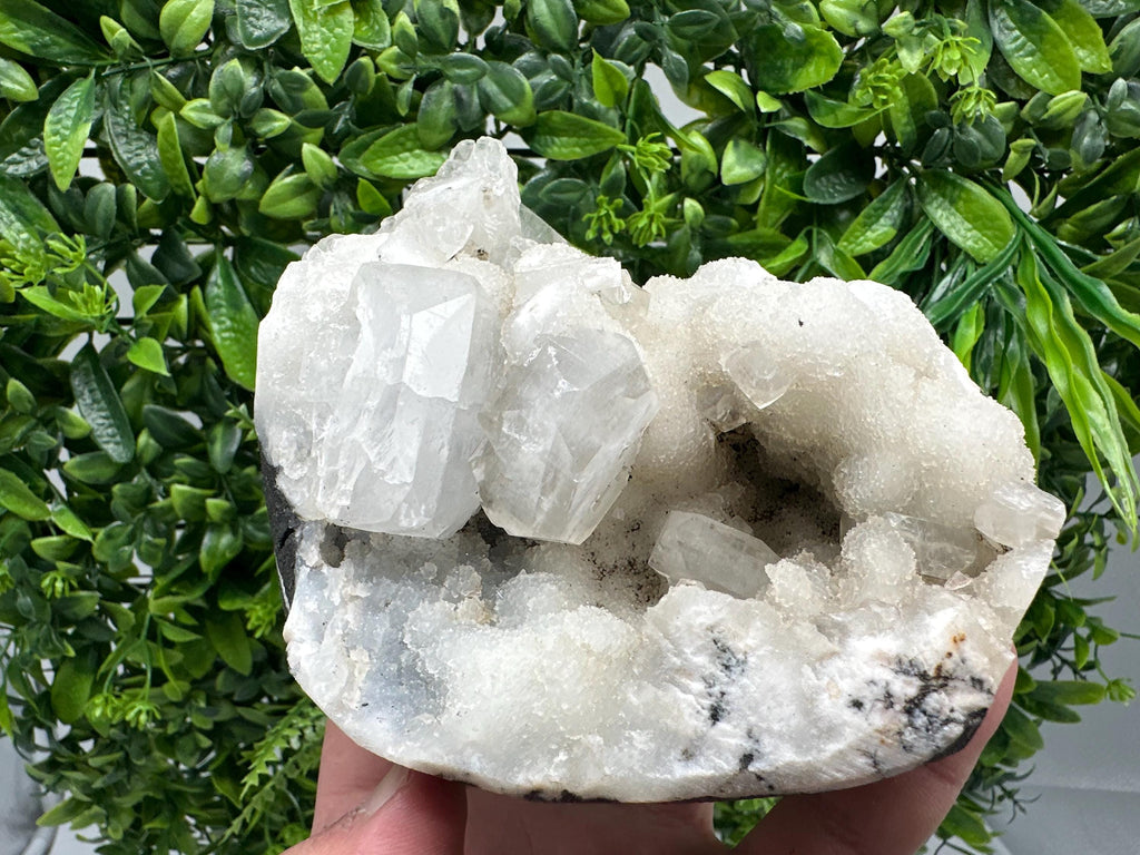 STUNNING Transparent Apophyllite on Chalcedony,natural, collection minerals specimen,India Minerals,Crystal, Stone Mineral Specimens India