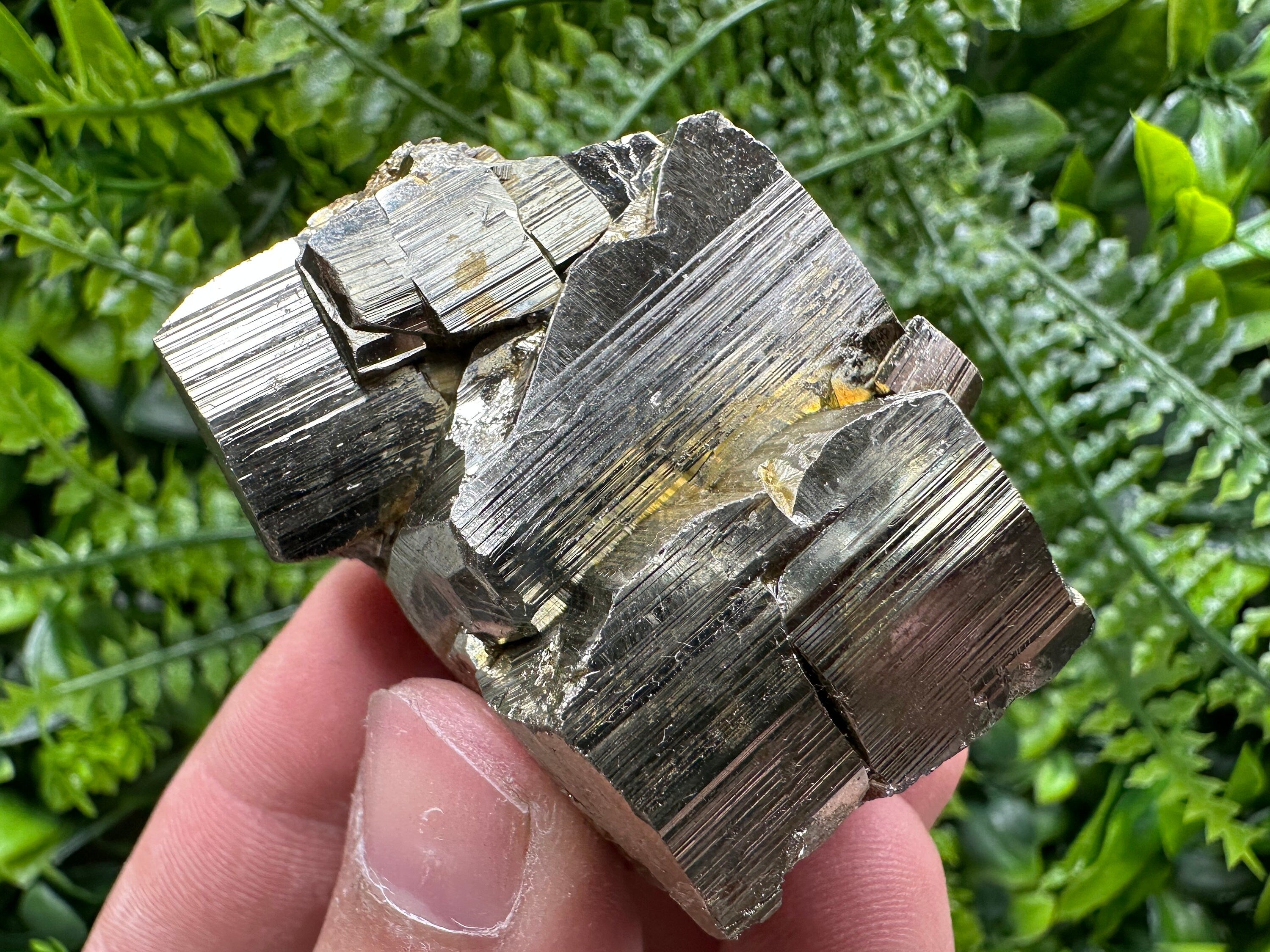 Natural Pyrite Crystal: Shiny Fool's Gold Mineral Souvenir