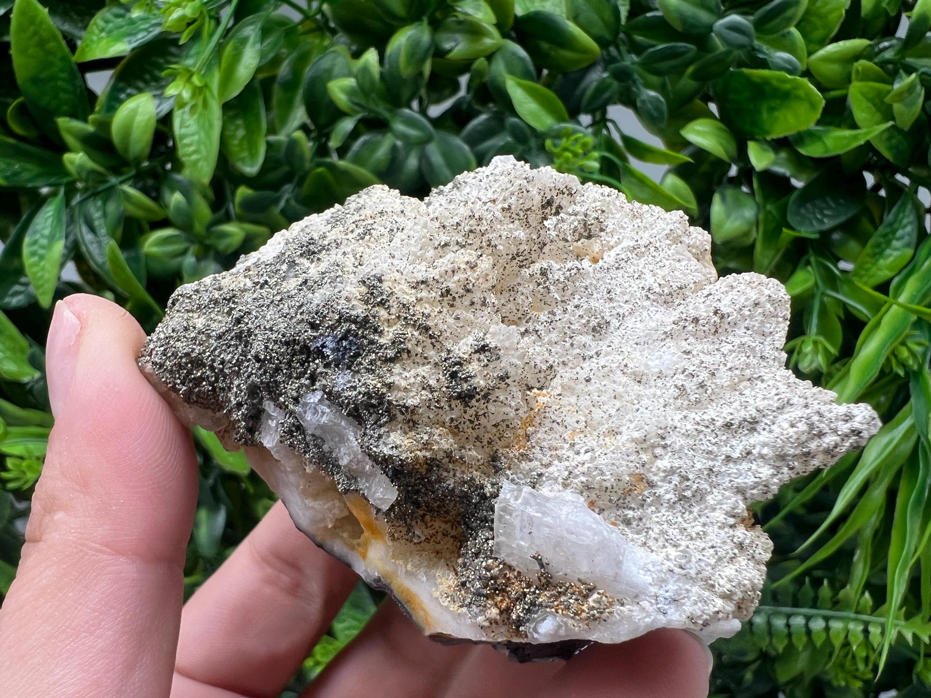 Barite,Marcasite on Chalcedony,from Androvo mine,Bulgaria,natural minerals souvenir,collection crystal,rare Barite cluster,gift,home