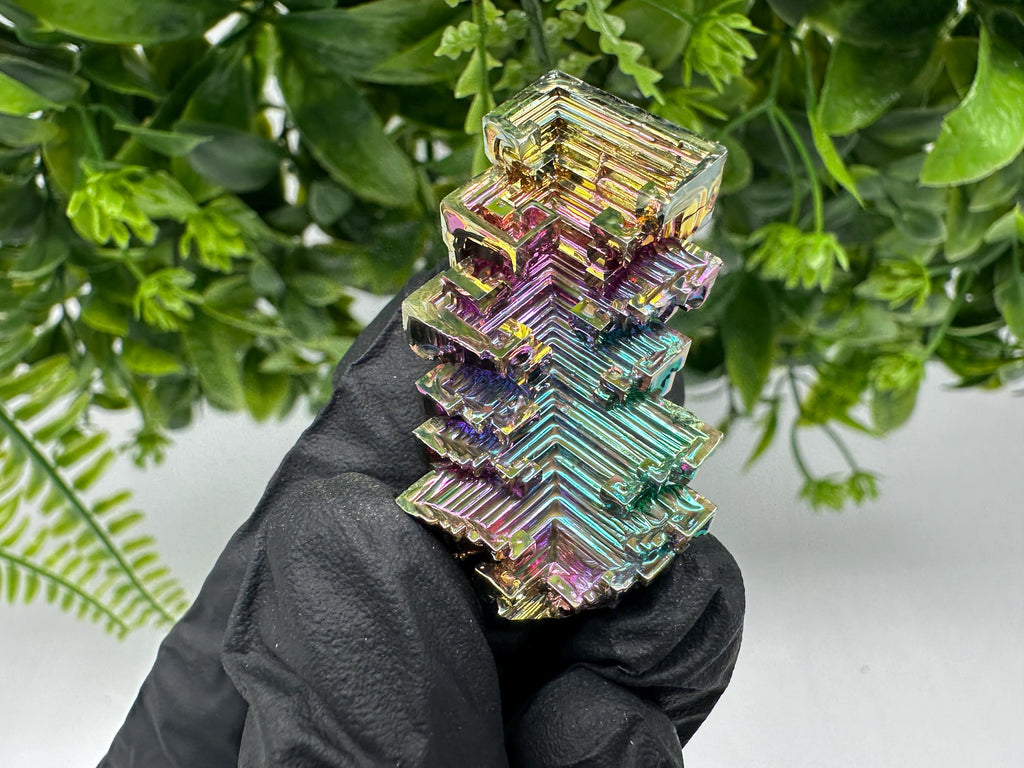 Rainbow Bismuth Crystal: Rare Gemstone Specimen,wholesale Bismuth
