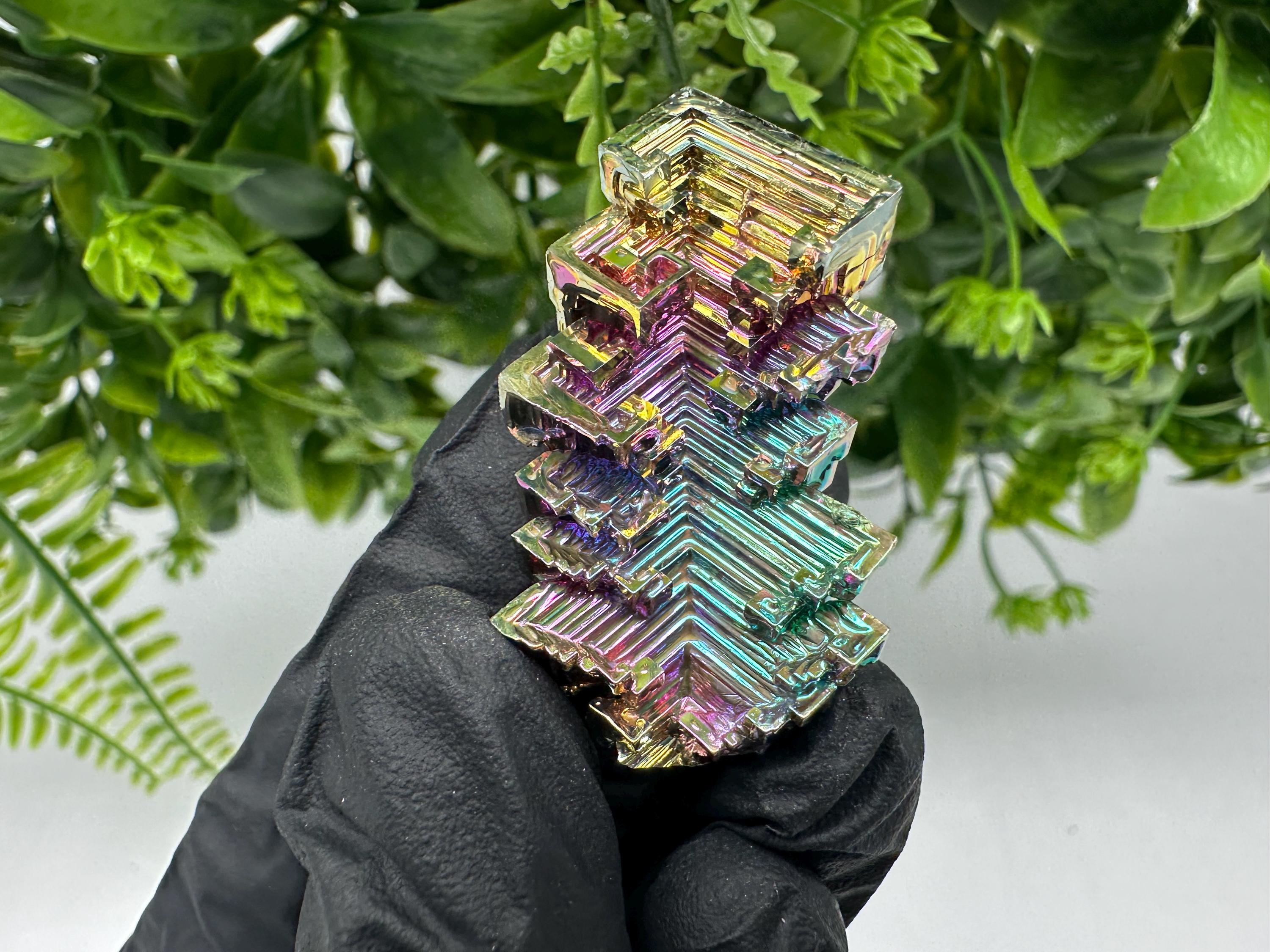 Rainbow Bismuth Crystal: Rare Gemstone Specimen,wholesale Bismuth