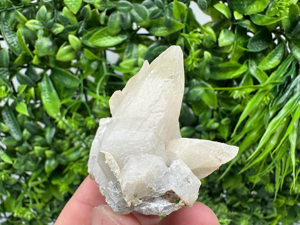 Calcite on Aragonite: Djurcovo Mine, Bulgaria Crystal