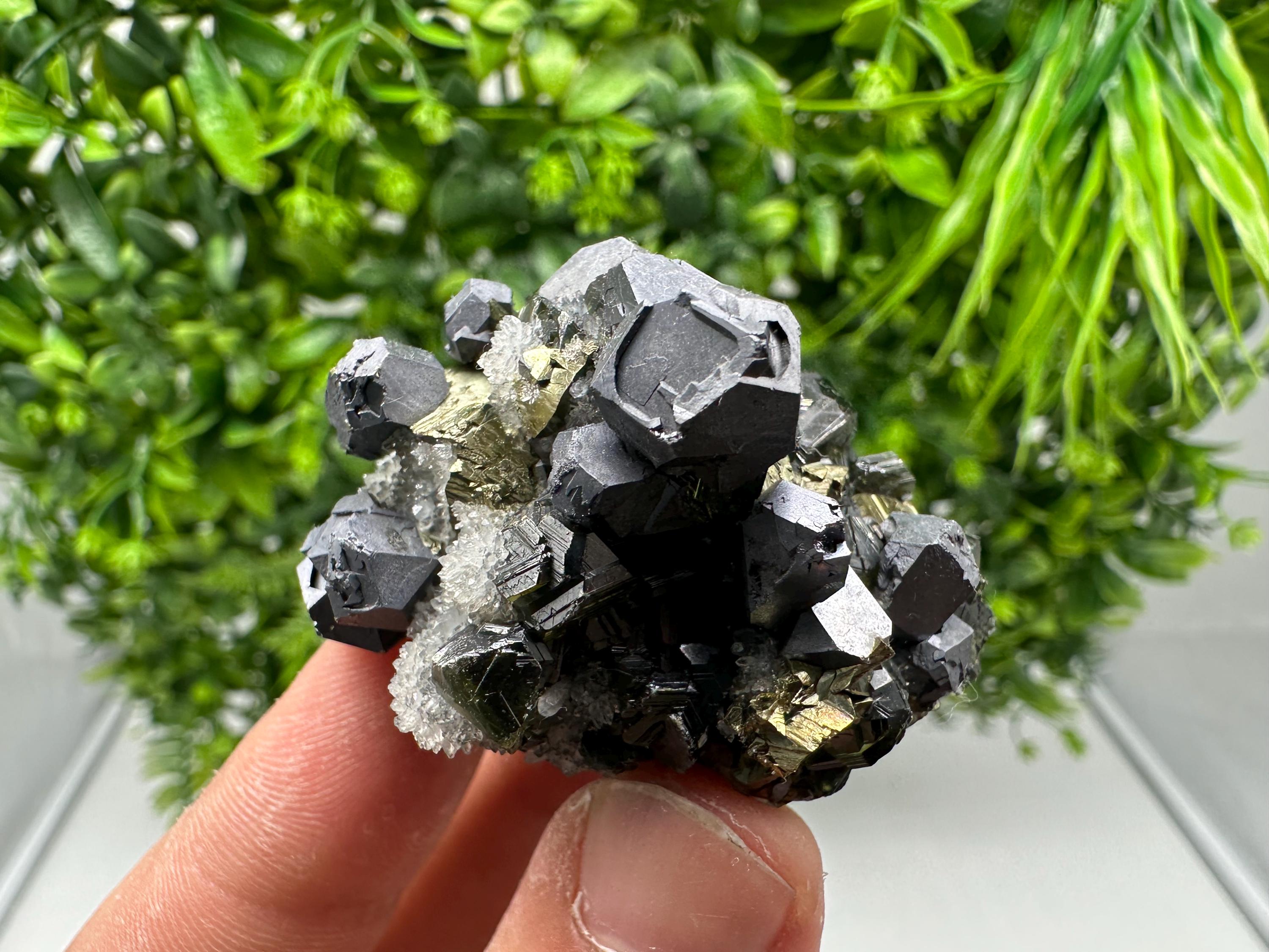 Galena Sphalerite Pyrite Mineral Specimen, Krushev Dol Mine, Bulgaria