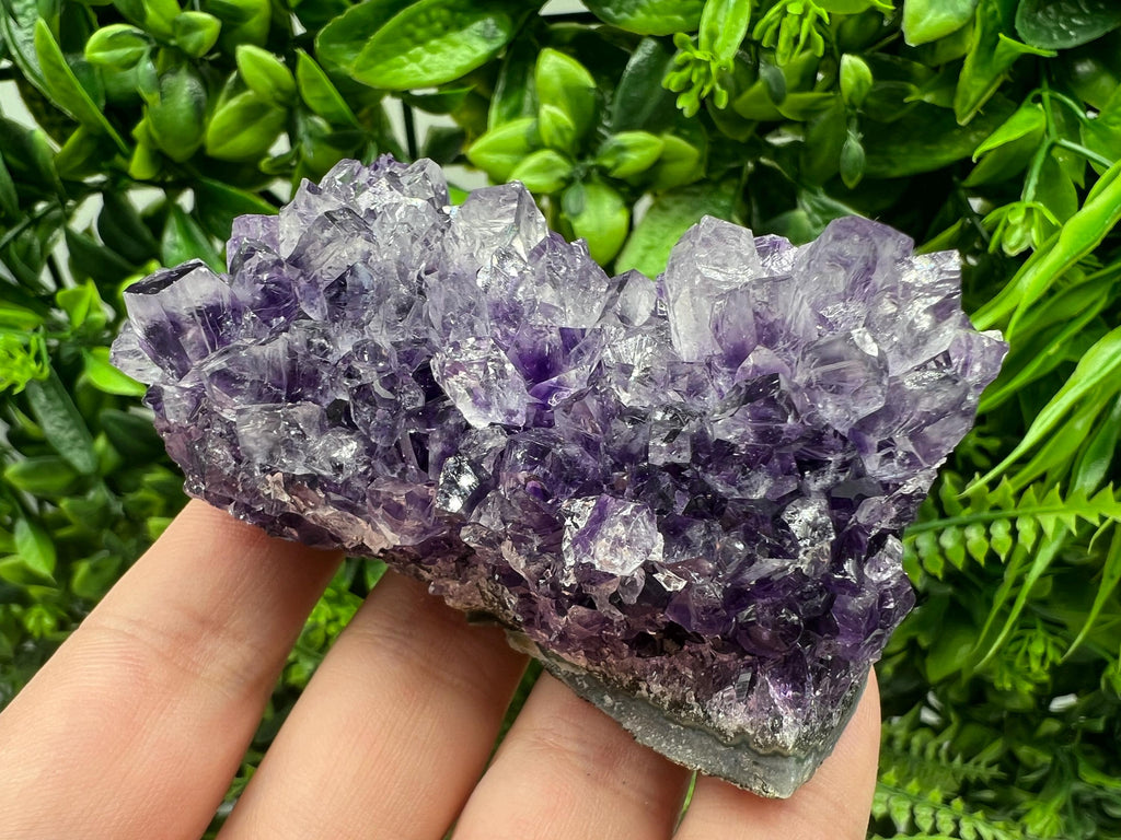 Uruguay Amethyst Crystal Cluster, Purple Quartz, Home Decor