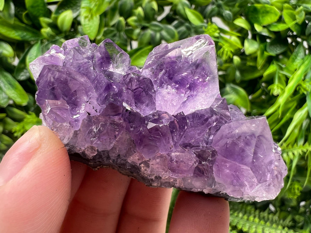 Uruguay Amethyst Crystal: Purple Quartz Home Decor - 57 Grams