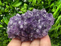 Purple Amethyst Crystal from Uruguay: Natural Energy Decor