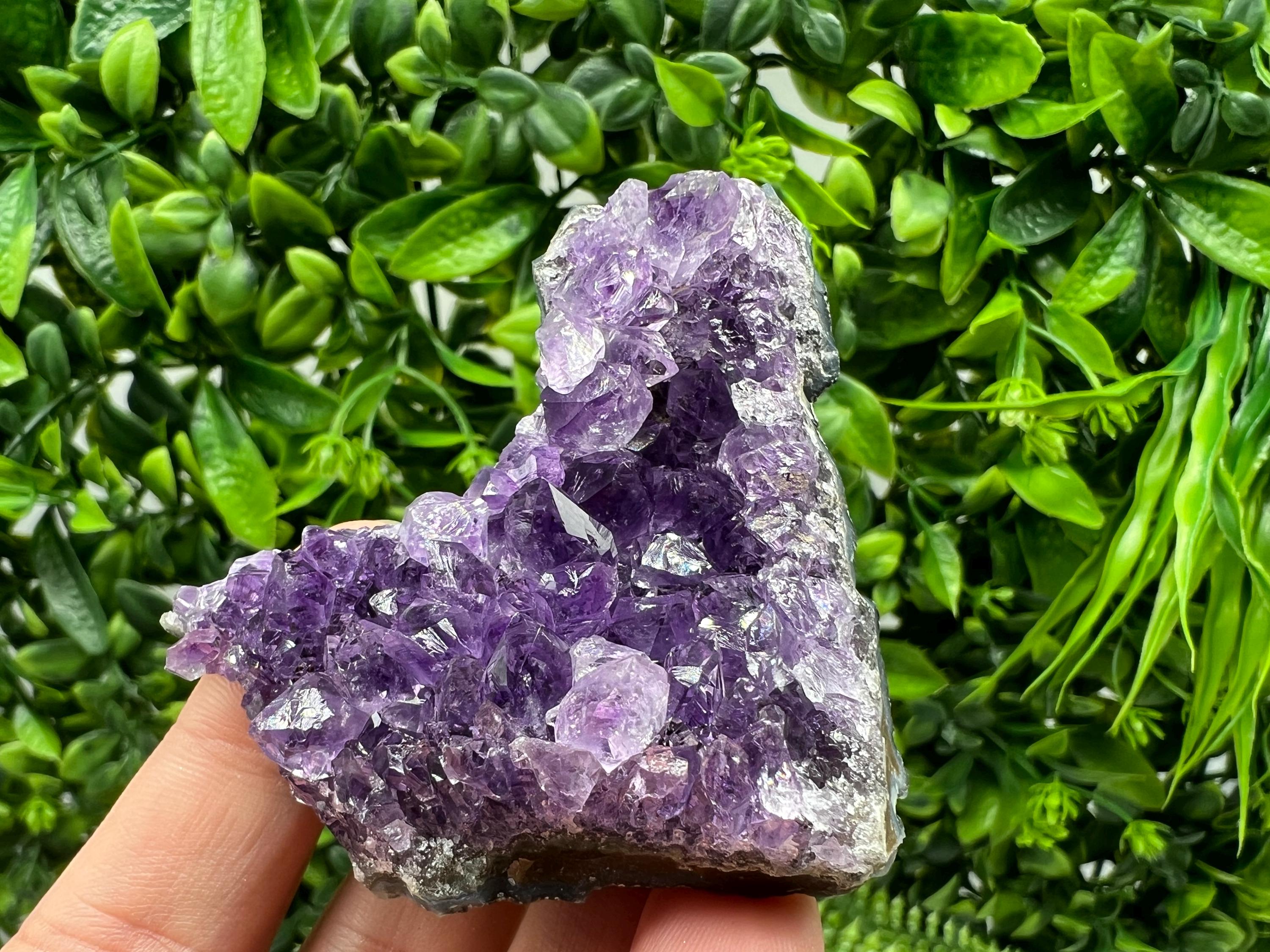 Uruguayan Purple Amethyst Crystal Cluster, Home Decor, Energy Crystal