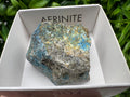 Rare Raw Aerinite Mineral Specimen: Lleida Spain Crystal
