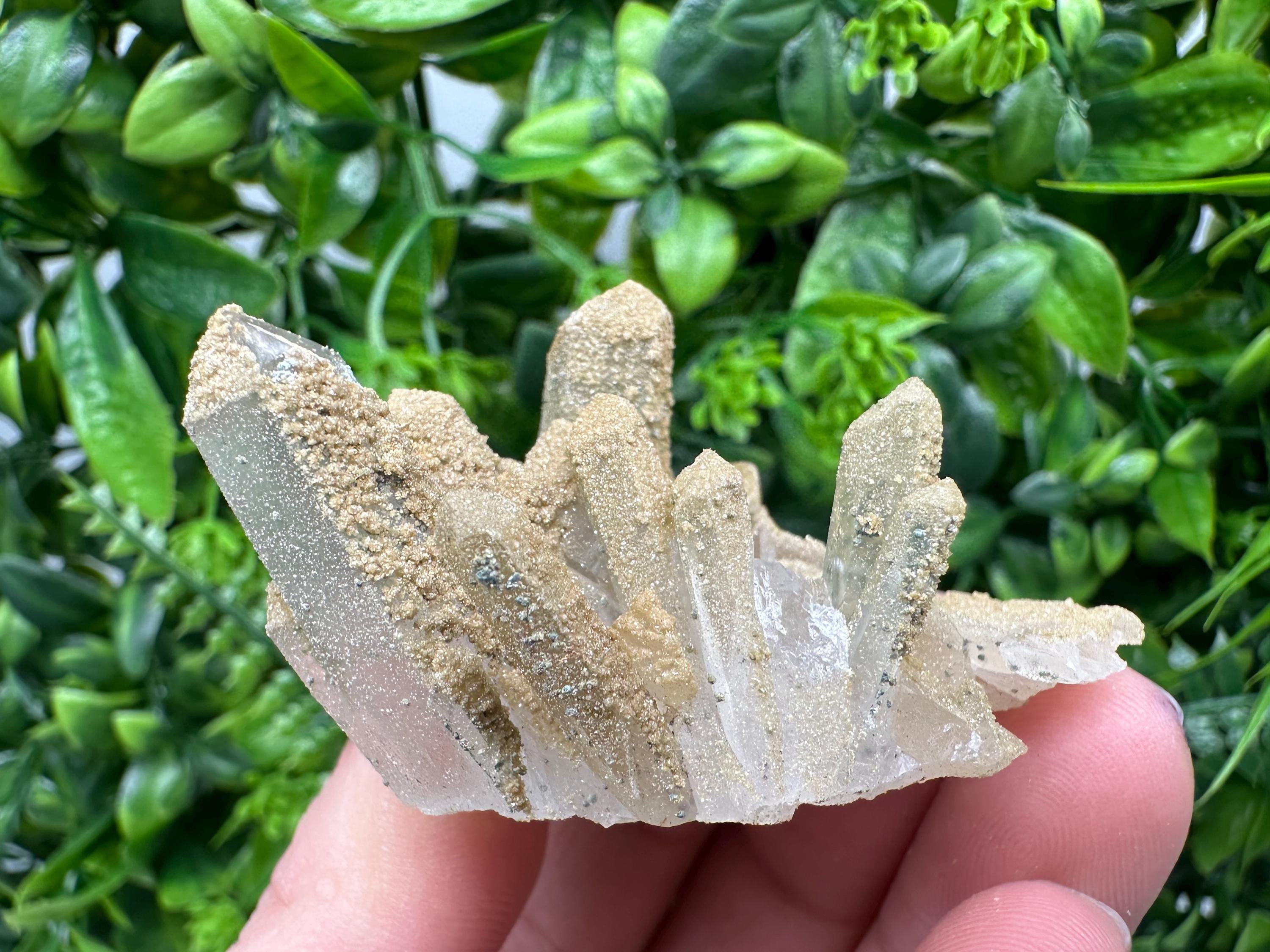 Quartz Rhodochrosite Cluster, Bulgaria Mineral Specimen