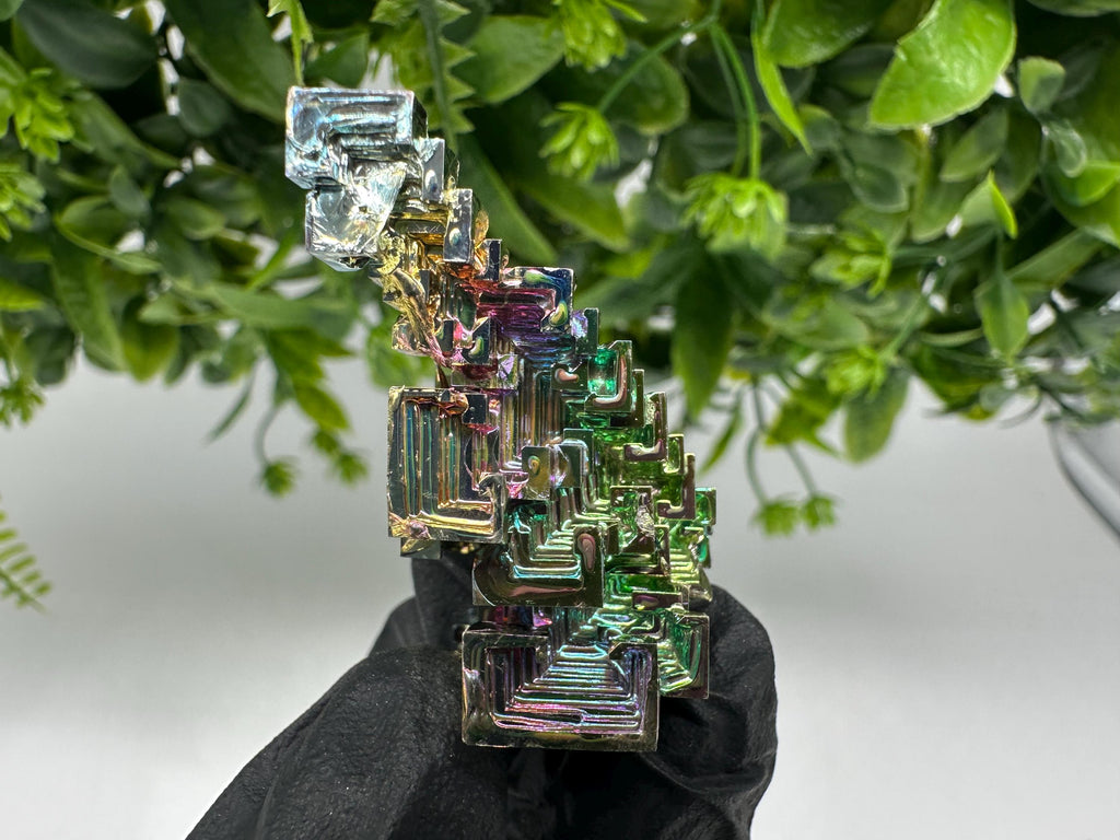 Rainbow Bismuth Crystal: Rare Gemstone Specimen,wholesale Bismuth