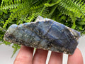Polished Labradorite Slab: Multifire Crystal Decor - 96 Grams