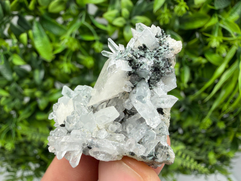 Wonderful Calcite,Quartz on Chlorite matrix,from Borieva mine,Madan,Bulgaria,natural collection mineral specimen,rare crystal,home decor