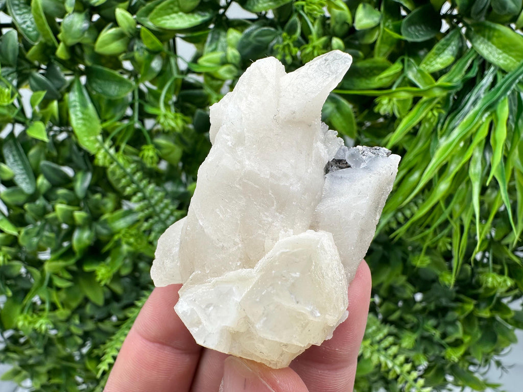 Calcite on Aragonite: Djurcovo Mine, Bulgaria Healing Crystal