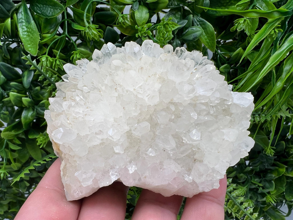 Limonite Quartz Cluster with Inclusions, Rare Crystal Mineral Gift