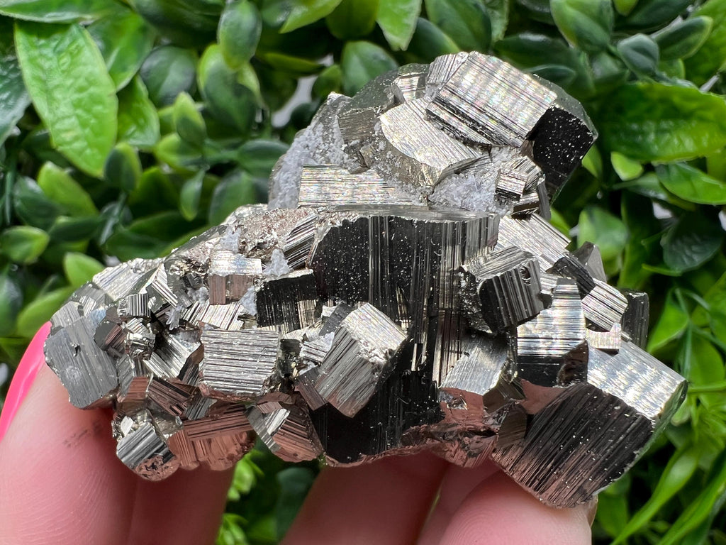 Rare Pyrite Crystal Cluster: Natural Minerals, Home Decor (Borieva Bulgaria)