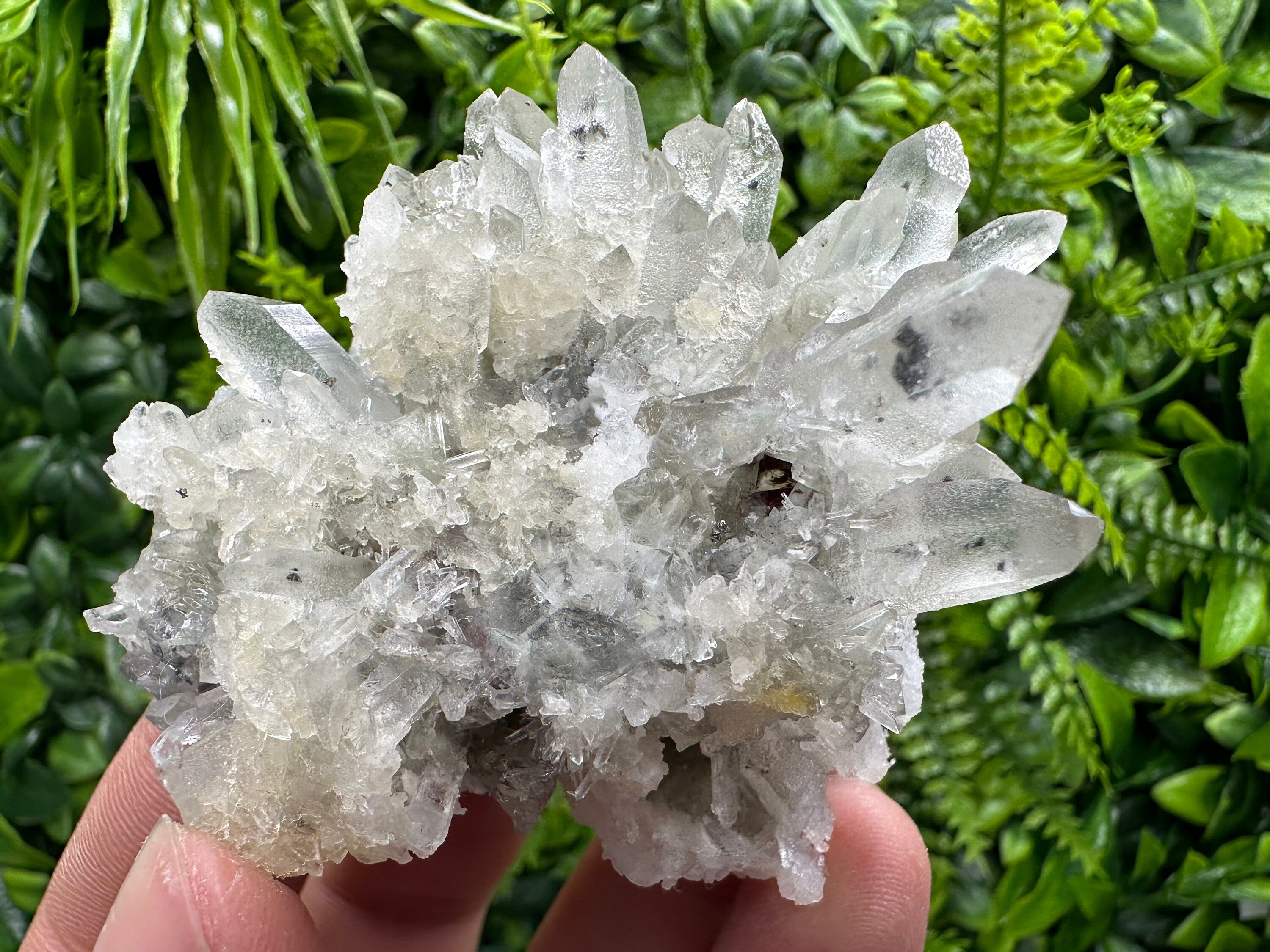 Quartz with Hematite Inclusions, Madan Bulgaria Mineral Specimen