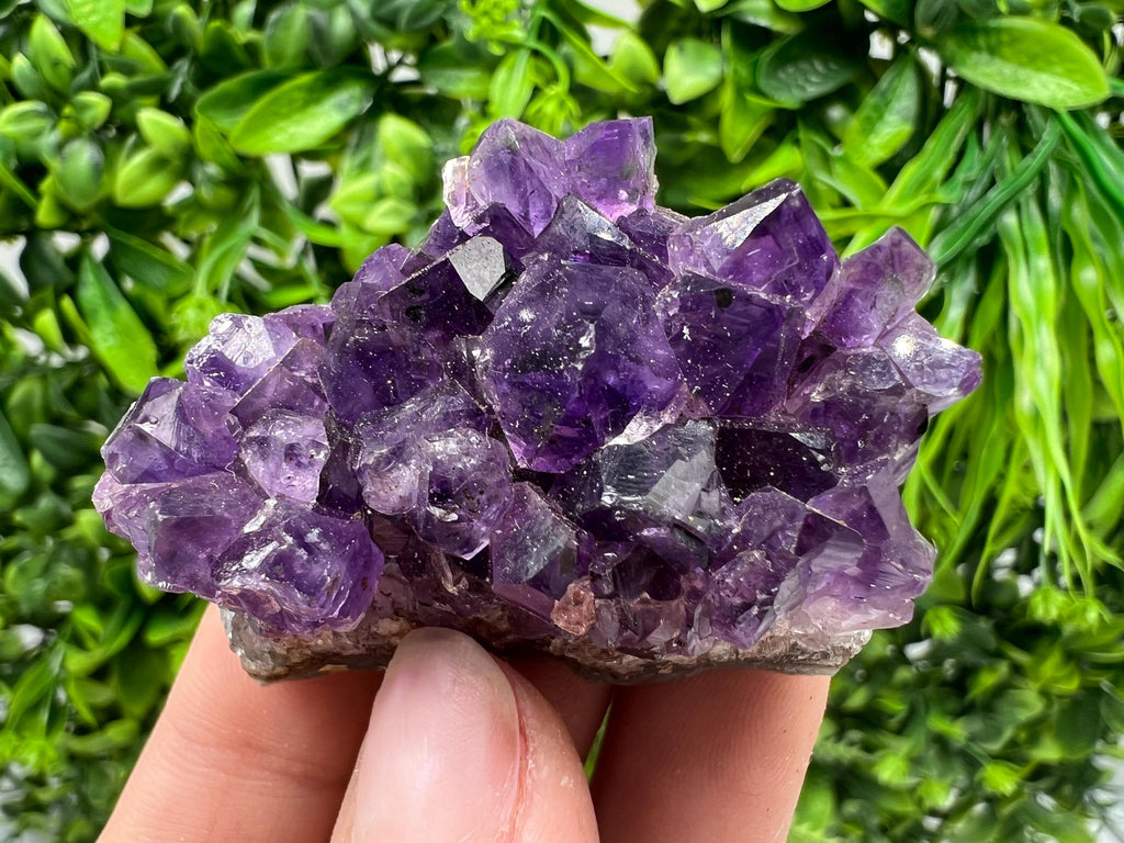 Purple Amethyst Crystal from Uruguay: Natural Energy Stone
