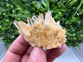 Transparent Quartz Limonite Crystal Cluster, 9th September mine,Mine, Bulgaria,natural,collection mineral specimen
