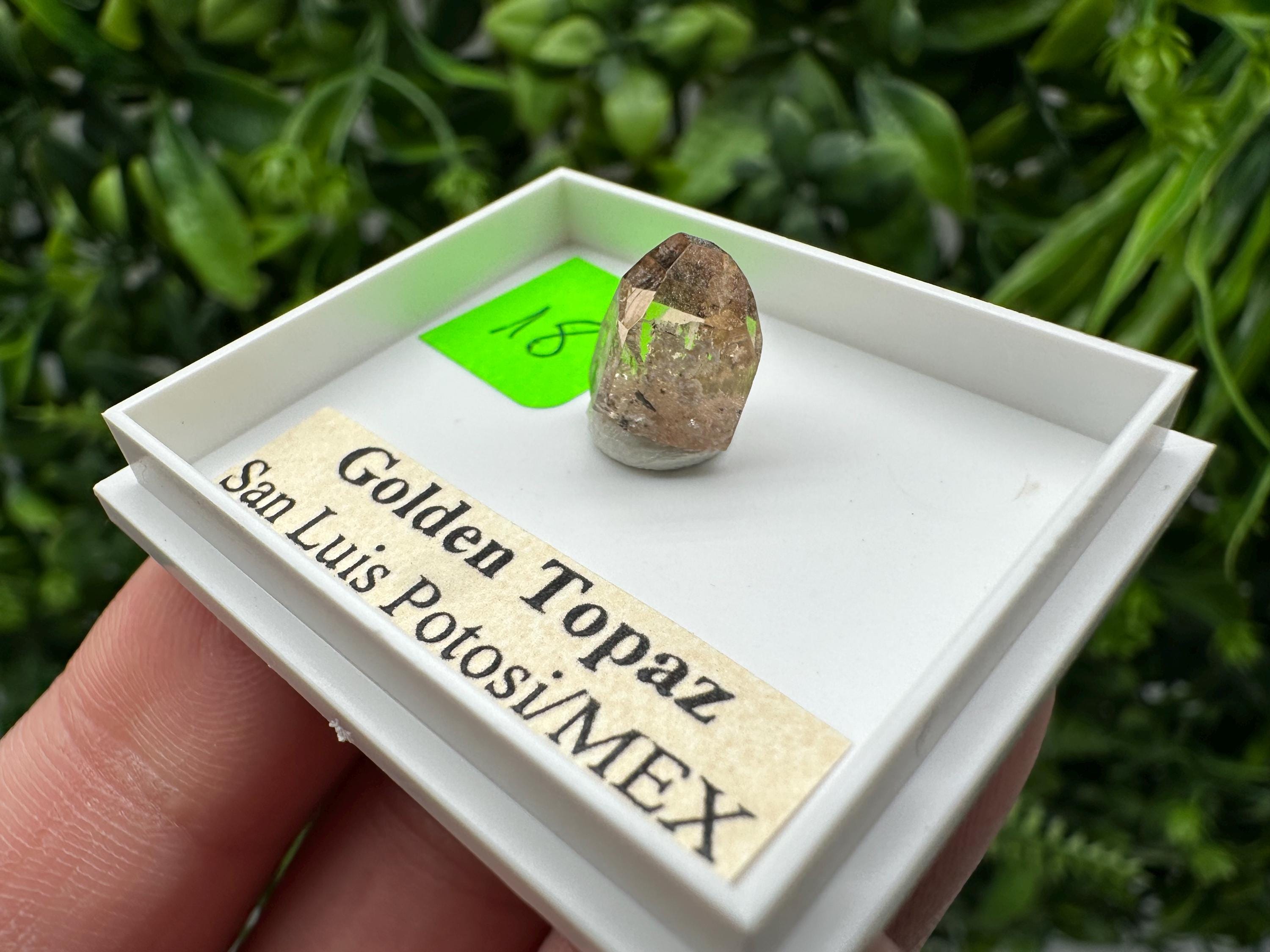 Golden Topaz Crystal, Mineral Specimen from Mexico