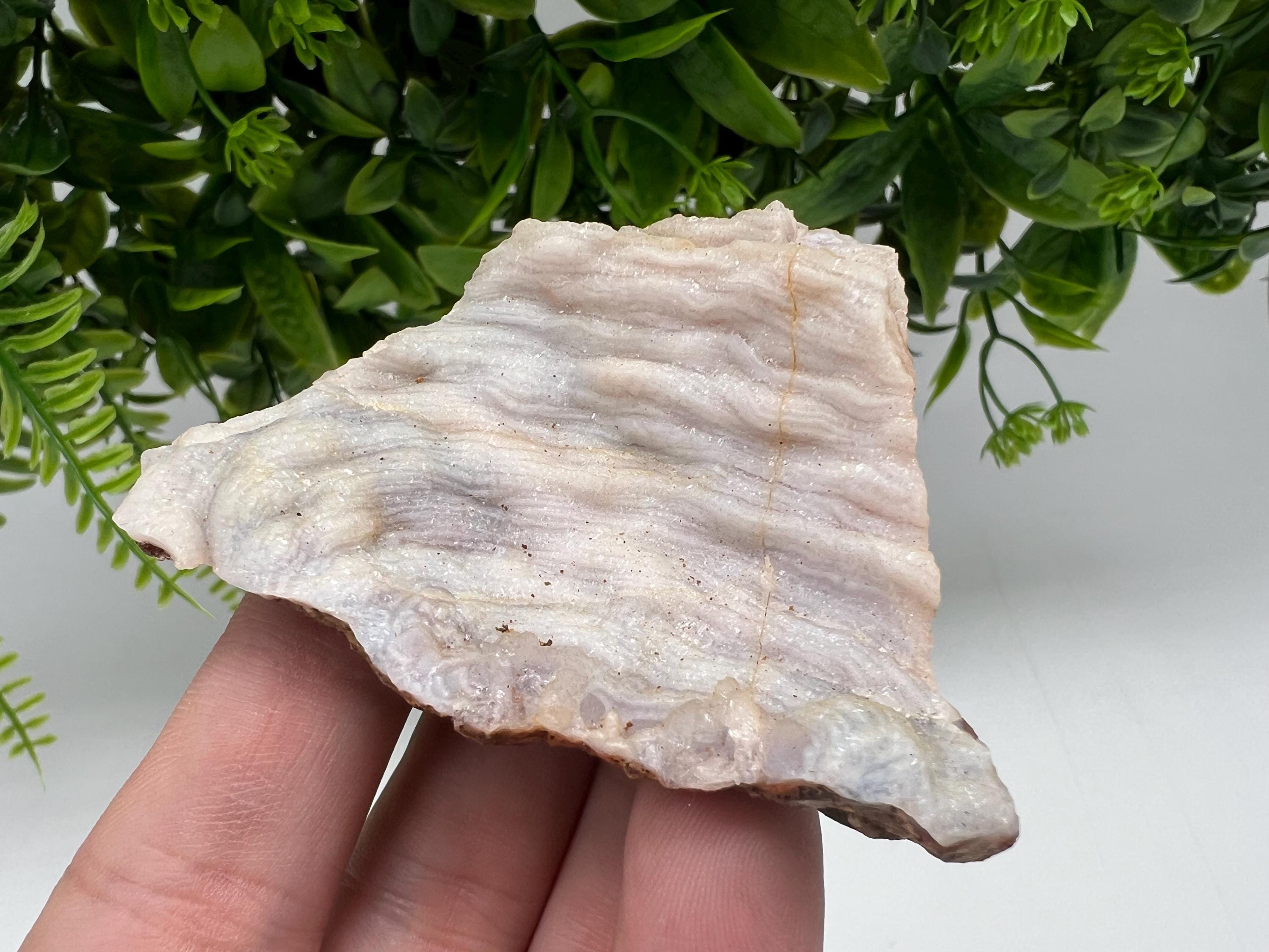 Moroccan Red Chalcedony Specimen: Rare Crystal Mineral, 40 Grams