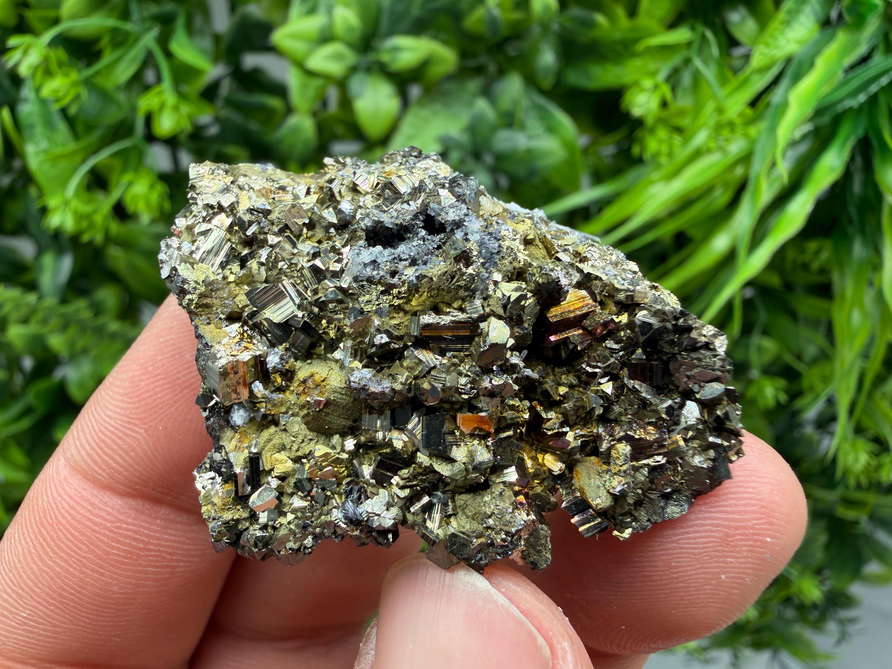 Pyrite Sphalerite Quartz Calcite,Chalcopyrite Mineral Specimen, Krushev dol Mine