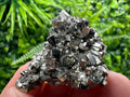 Golden Pyrite Cluster, Rare Crystallization, Natural Mineral Specimen