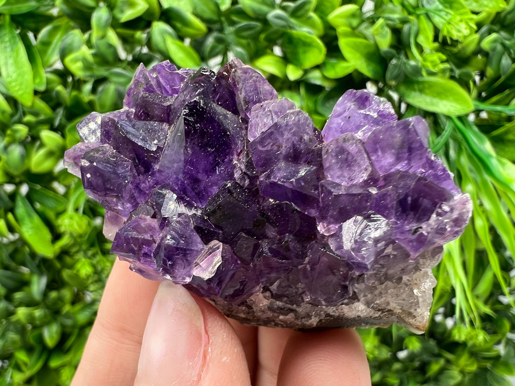 Purple Amethyst Crystal from Uruguay: Natural Energy Stone