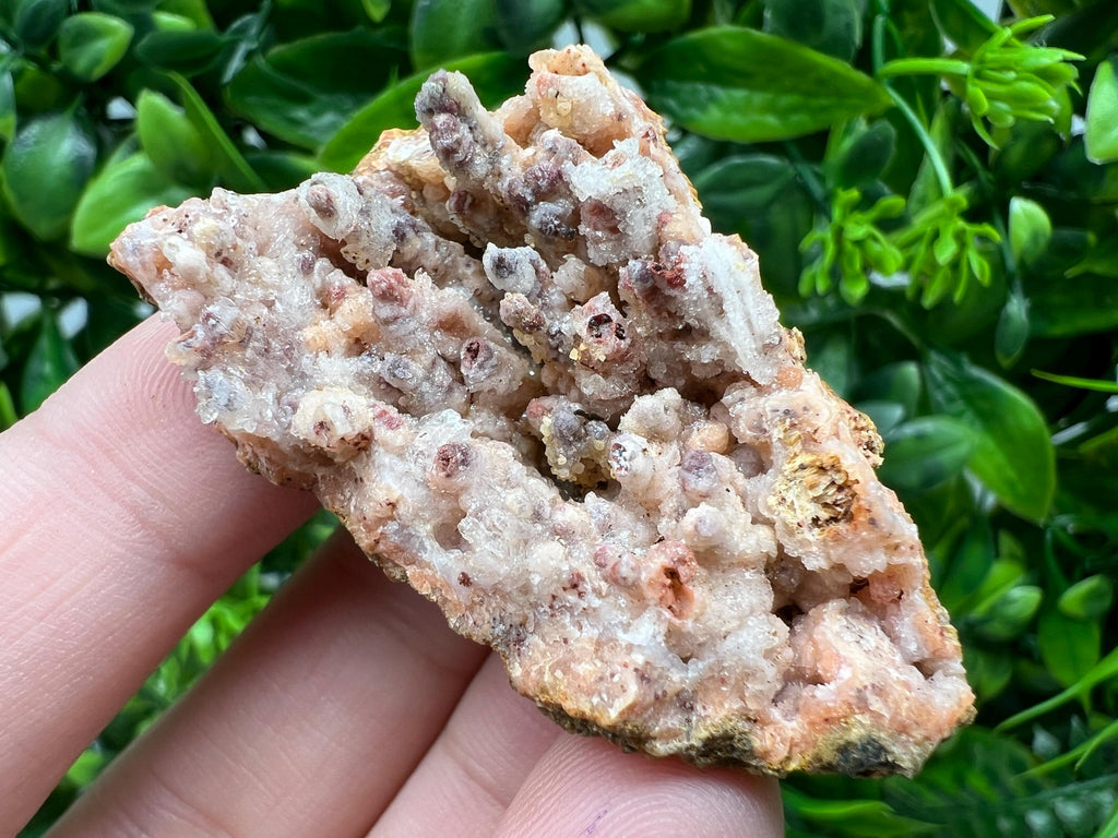 Moroccan Red Chalcedony Crystal Specimen: Rare Mineral Gift