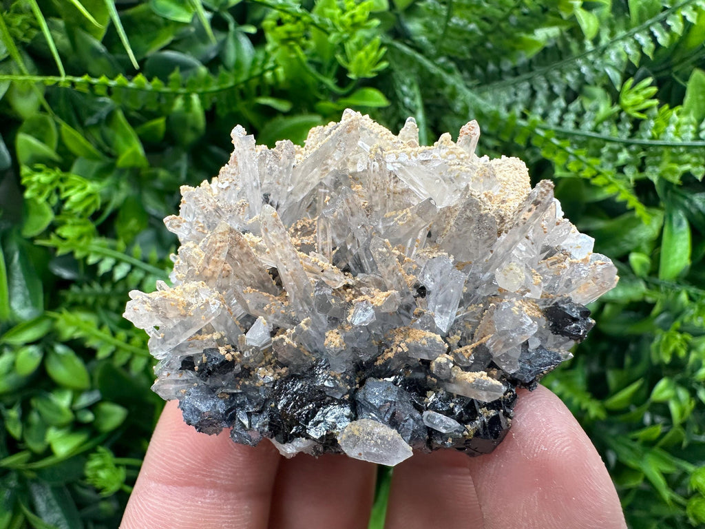 Quartz, Dolomite, Sphalerite & Galena Specimen from Bulgaria