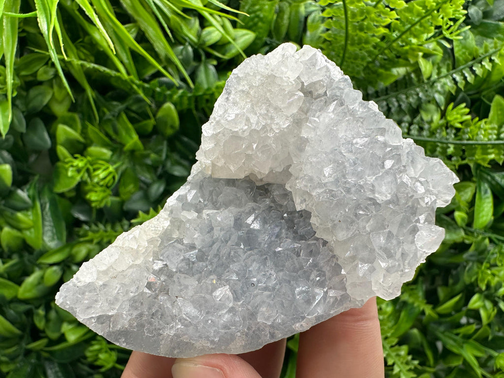 Chalcedony Specimen: Natural India Crystal, Home Decor (7/5.5/4 cm)