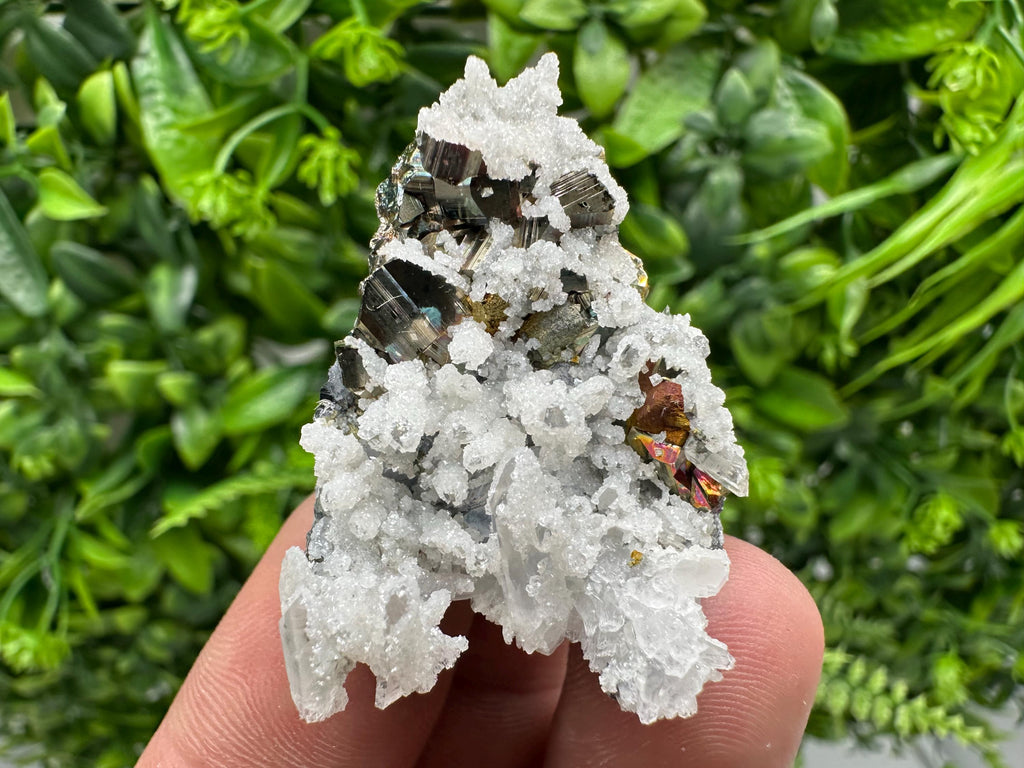 Galena Pyrite Sphalerite Quartz  Mineral Specimen, Krushev dol Mine