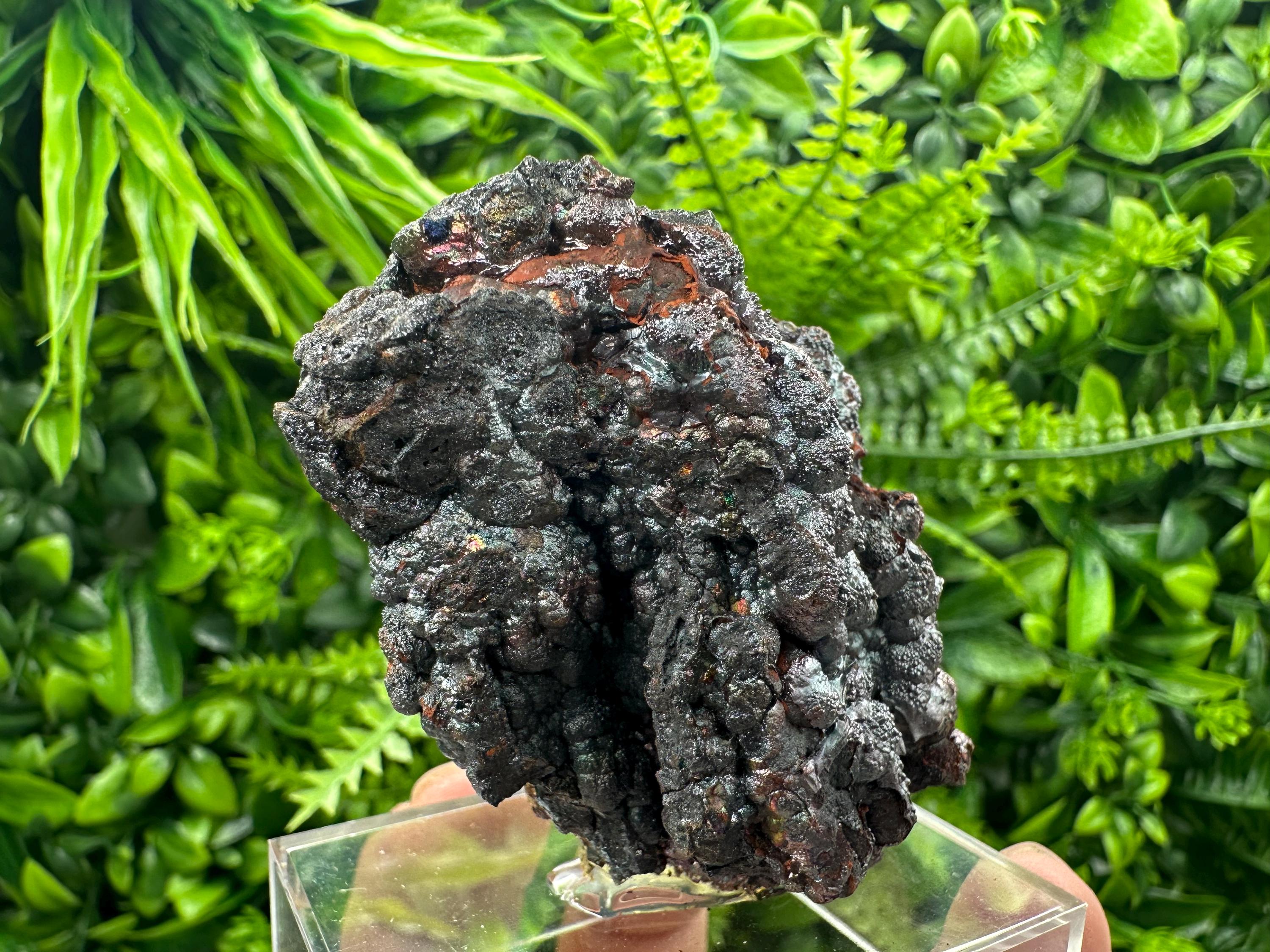 Iridescent Goethite Cluster, Spanish Mineral Specimen