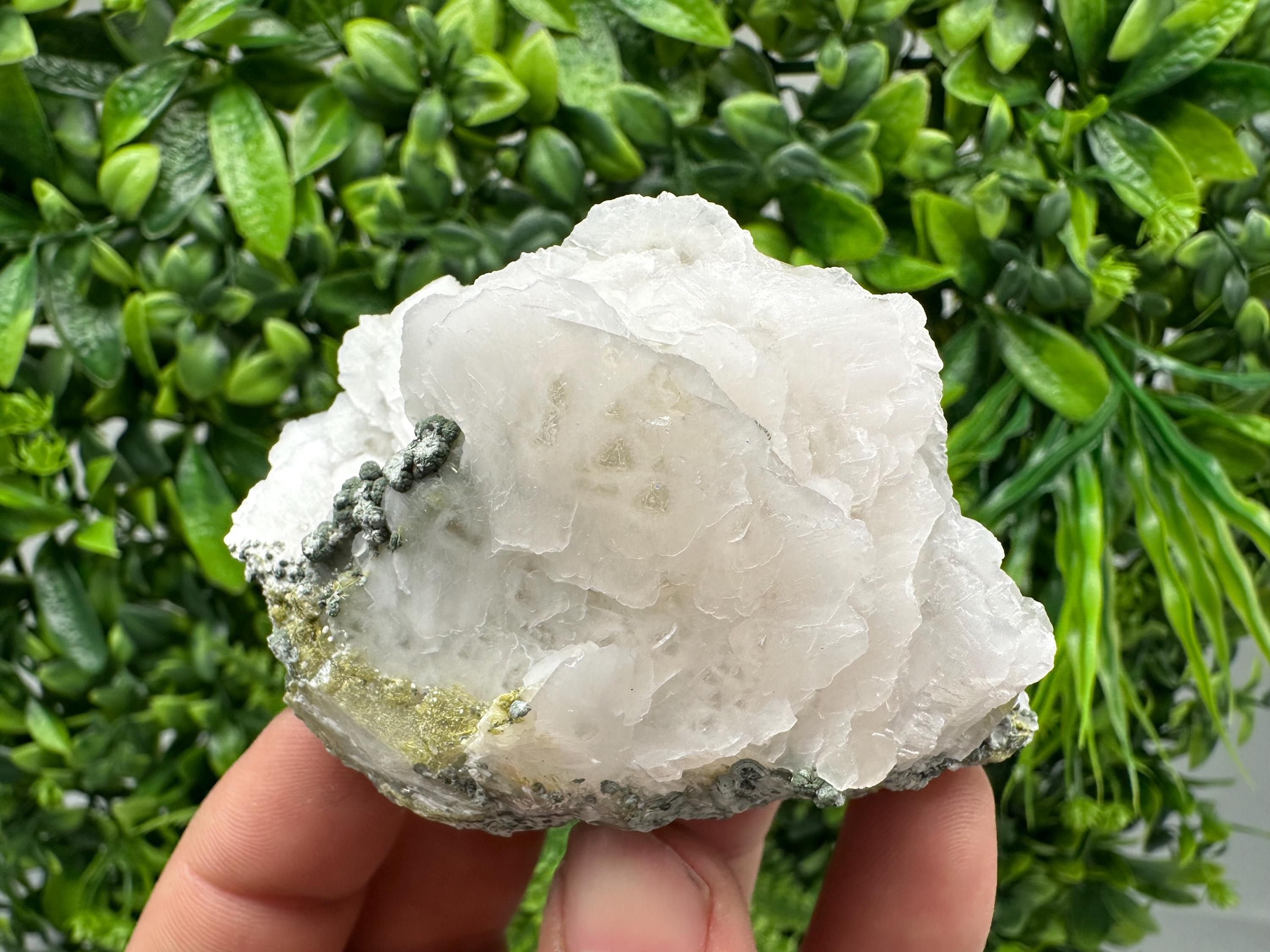 UV Mangano Calcite, Bulgaria Mineral Specimen, Home Decor Gift