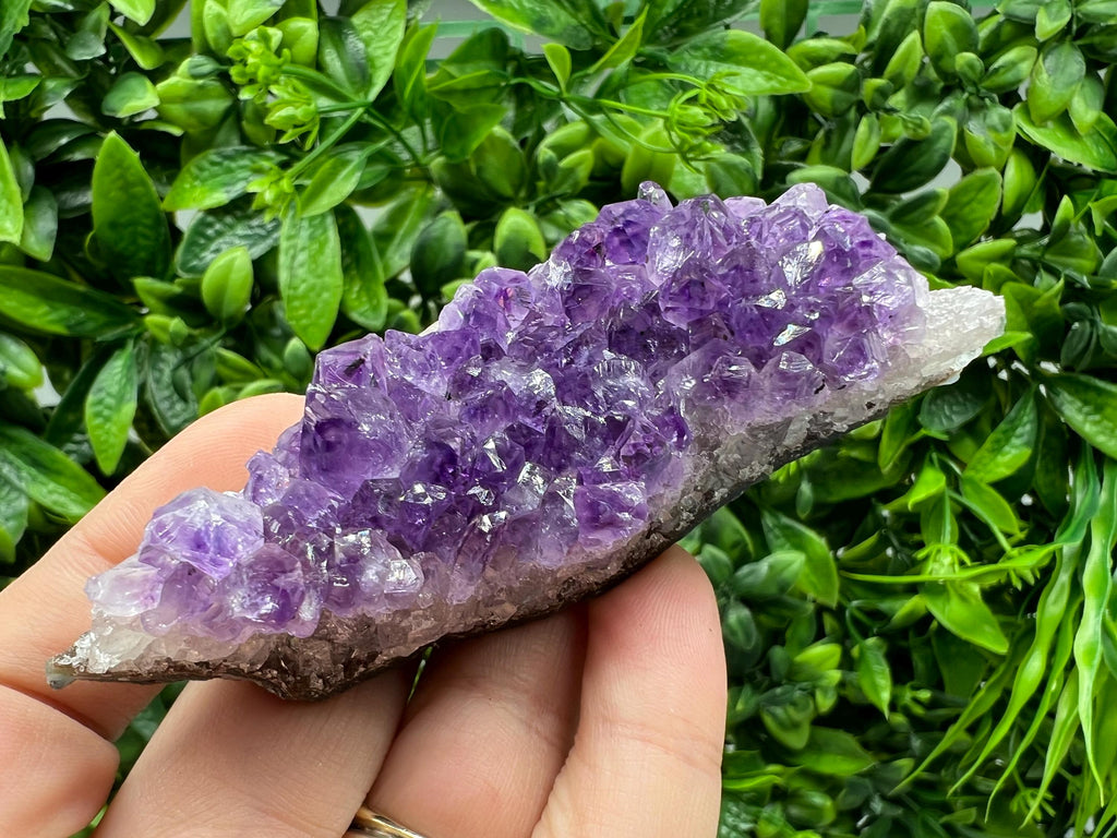 Uruguay Amethyst Cluster, Purple Crystal Home Decor