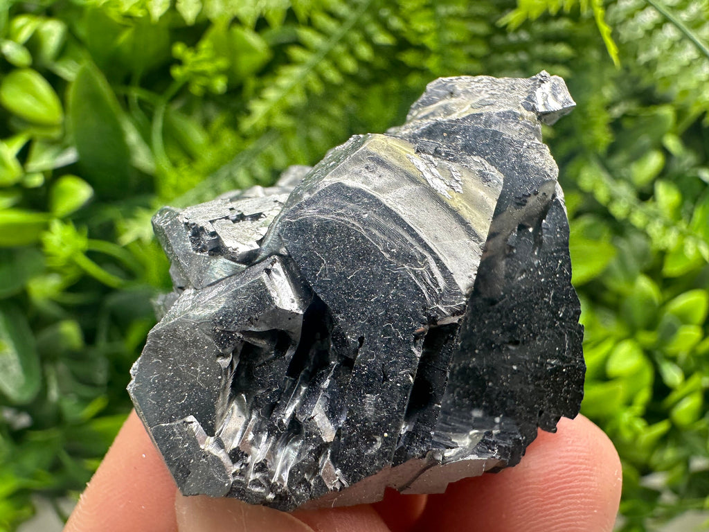 Galena on Sphalerite and Quartz, Borieva Mine Mineral Specimen
