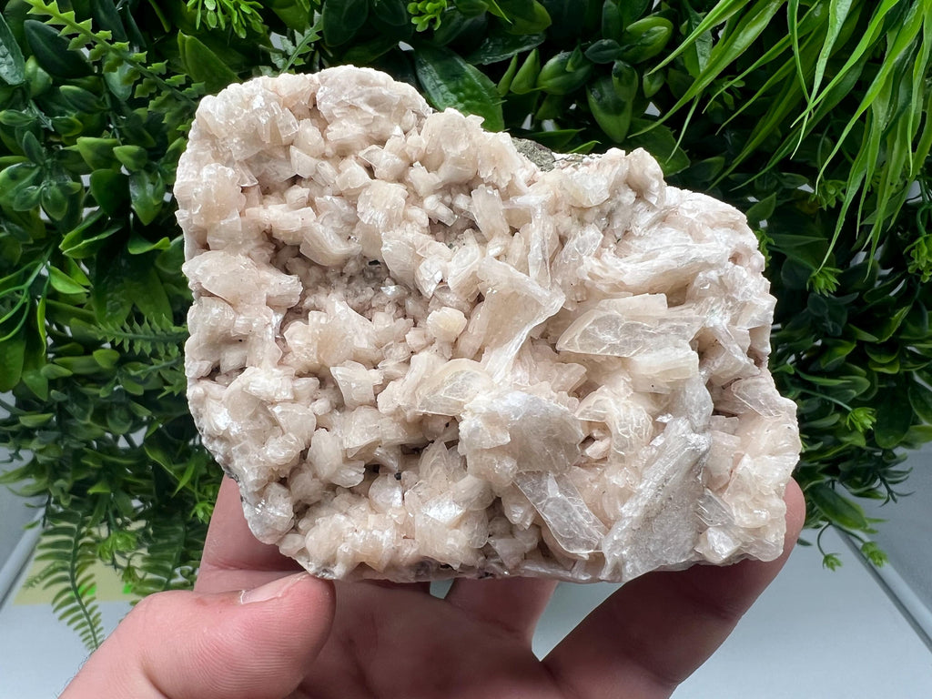 Apophyllite Stilbite Chalcedony Specimen, India Minerals, Crystal Stone